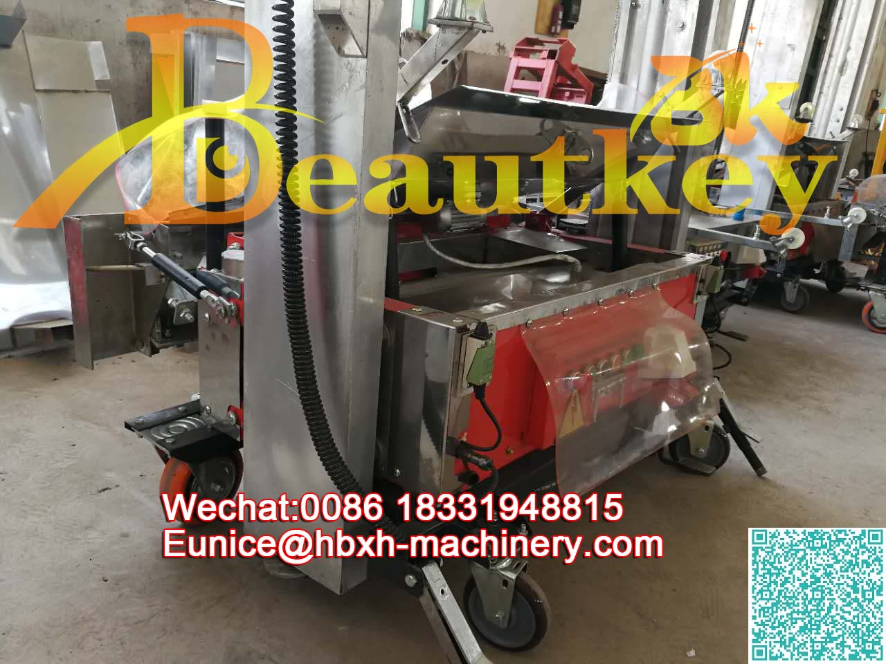 Model 8  plastering machine for sale