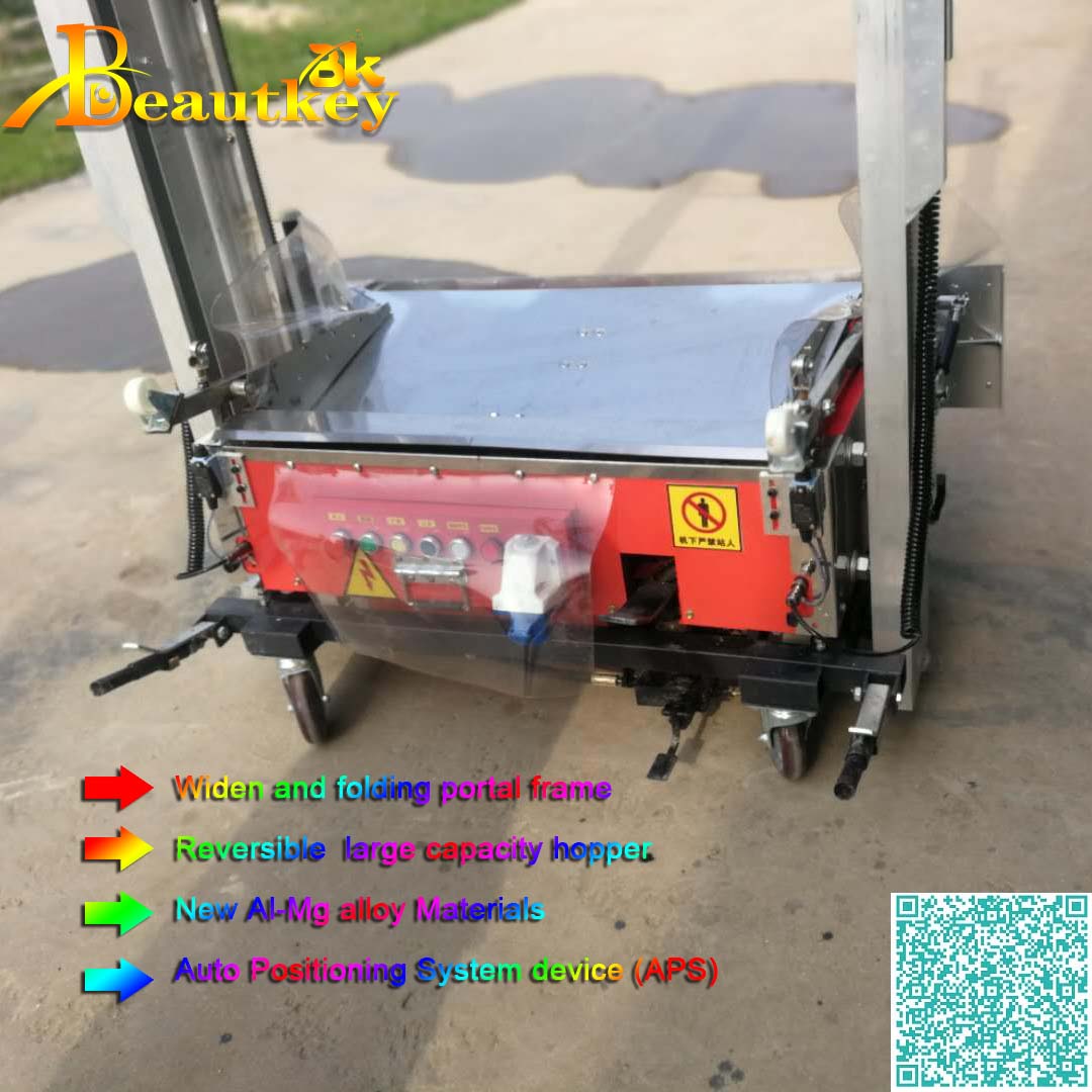 Model 8 Wall plastering machine india 