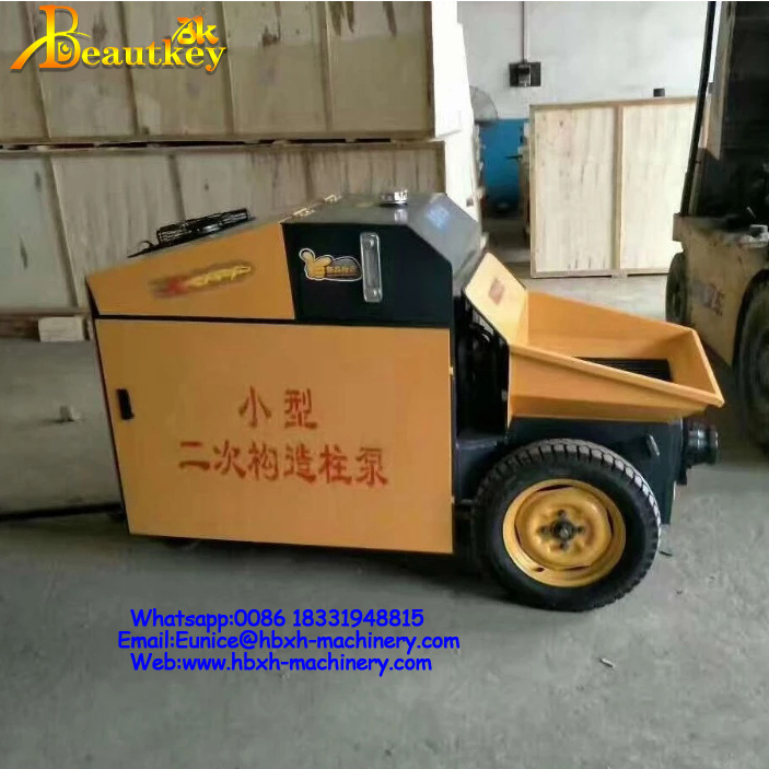 Secondary construction column pump,fine aggregate concrete pump