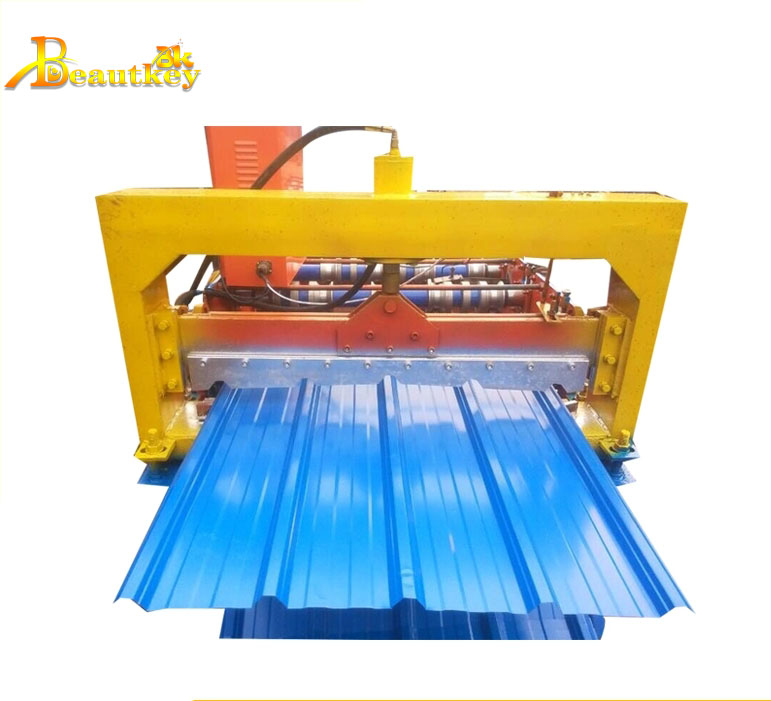 Top precisio automatic corrugated sheet roll forming machine