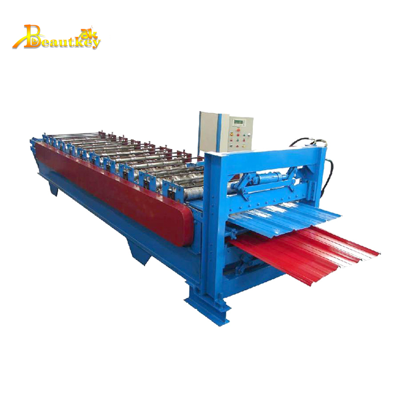 Top precisio automatic corrugated sheet roll forming machine