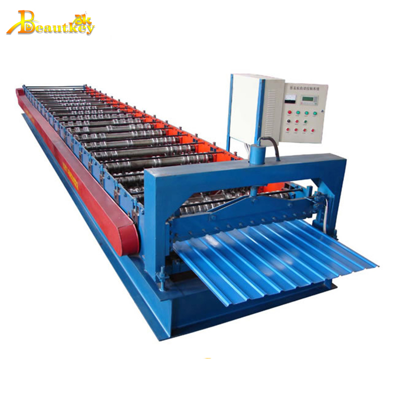 Top precisio automatic corrugated sheet roll forming machine