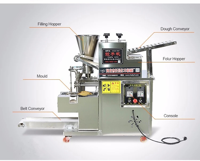 Chinese dumpling making machine 