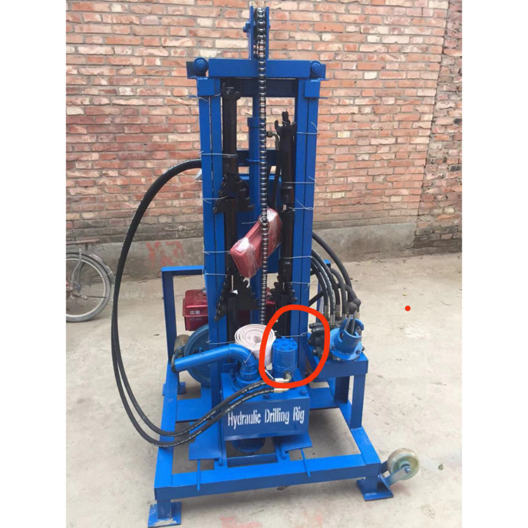 100m High Quality Drill Machine with Water Pump, Drill Pipe and Drill Bit for sales