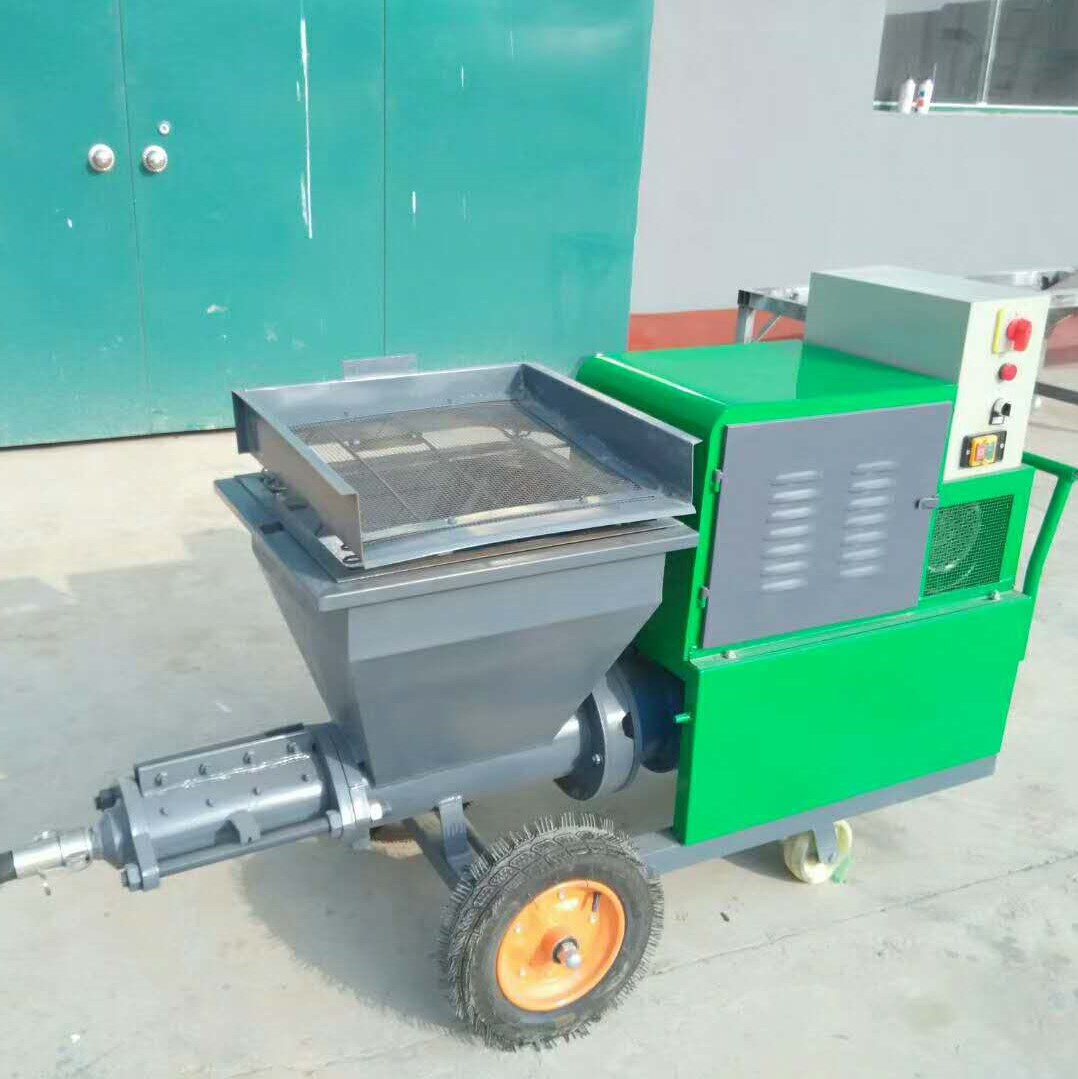 Mortar spraying machinery