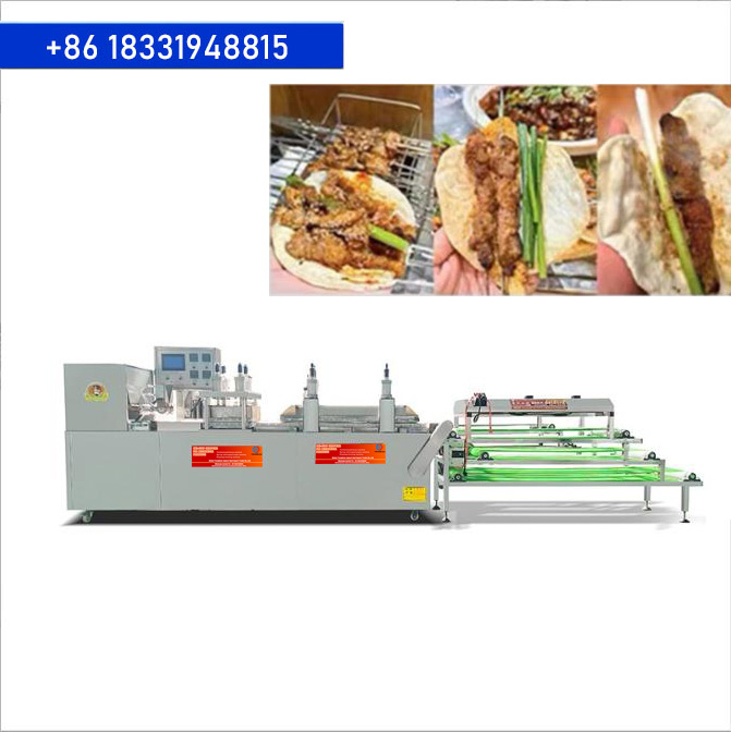 Industrial automatic tortilla making machine flatbread/tacos forming machine Burritos chicken wraps maker machine 