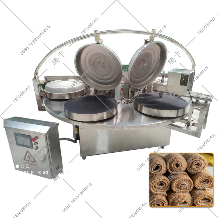 automatic round continuous injera making machine