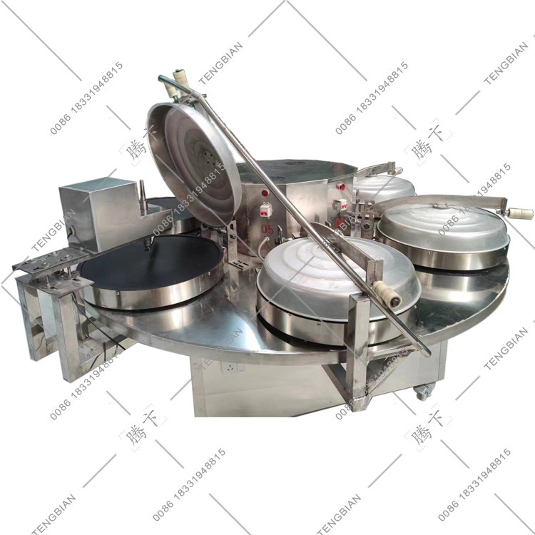 Ethiopian teff injera bread making machine