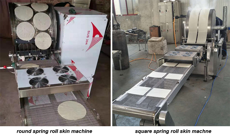 Round wrapper for crepe