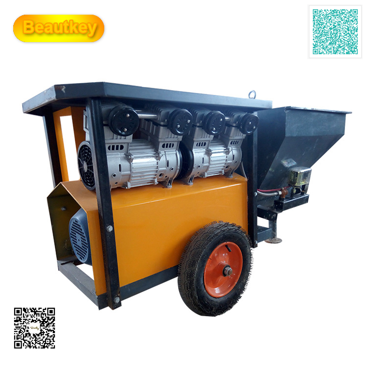 Mortar spraying machine 