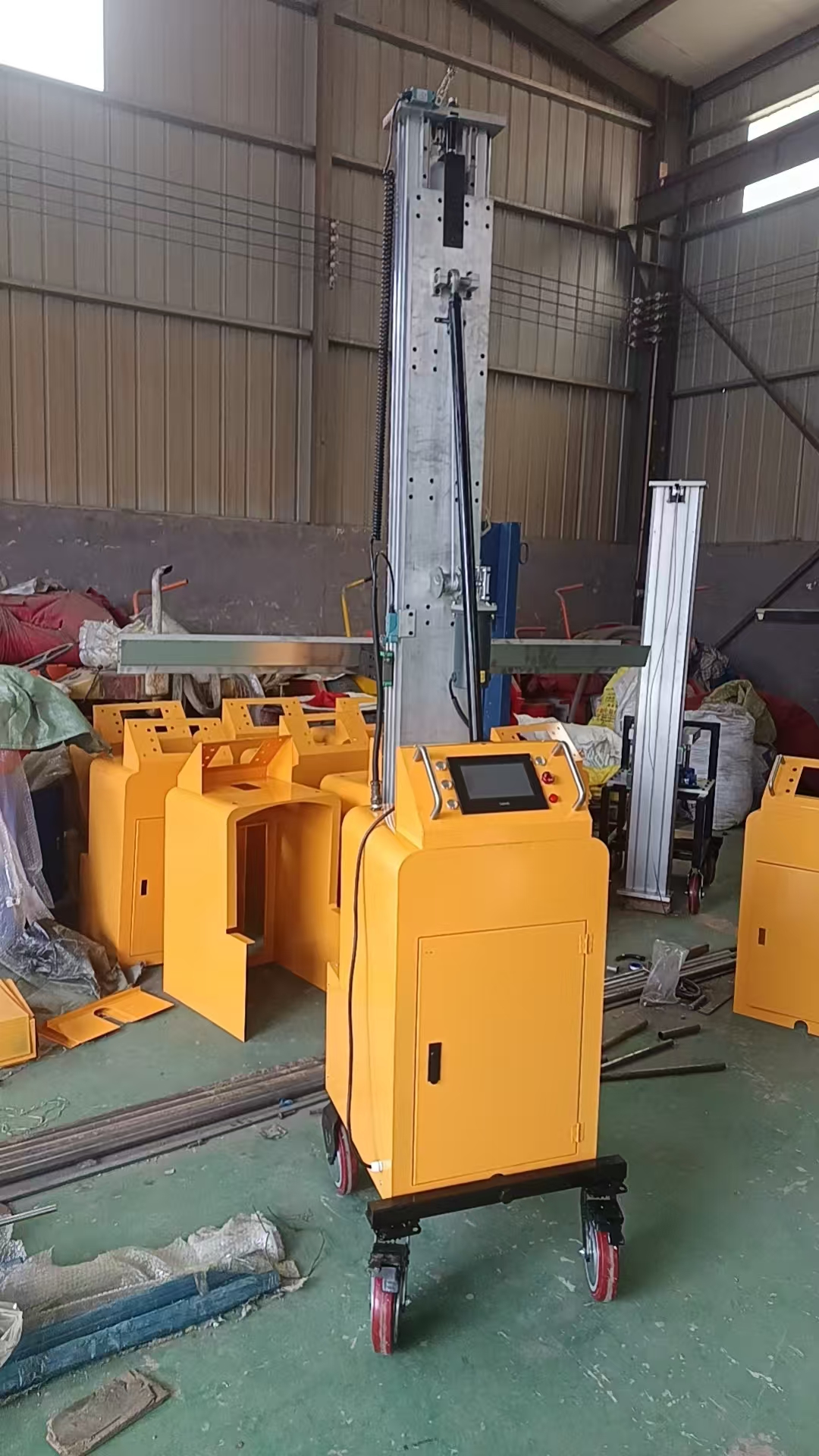 automatic plaster machine for wall