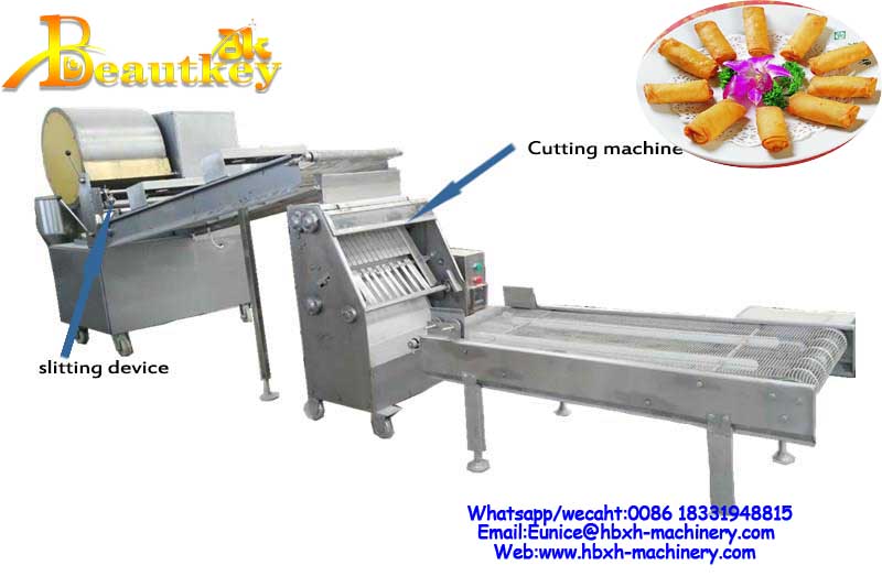 Spring rolls sheet machine Spring rolls sheet machine