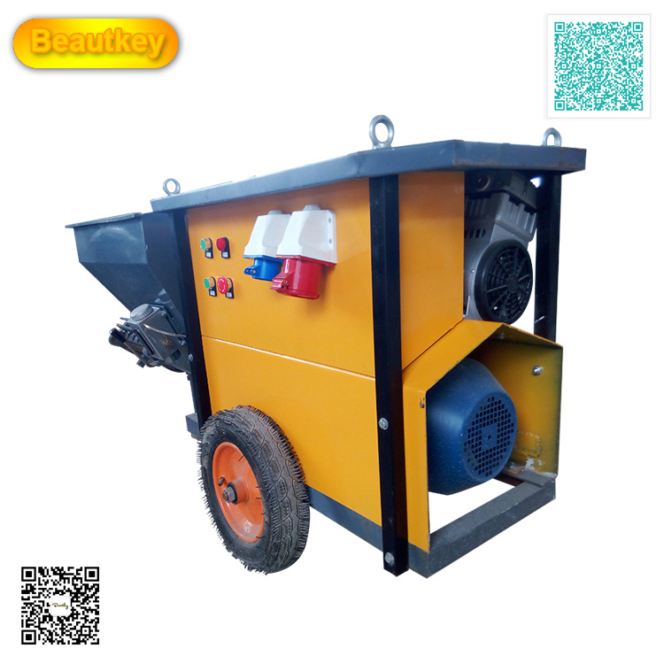 Cement plastering machine 